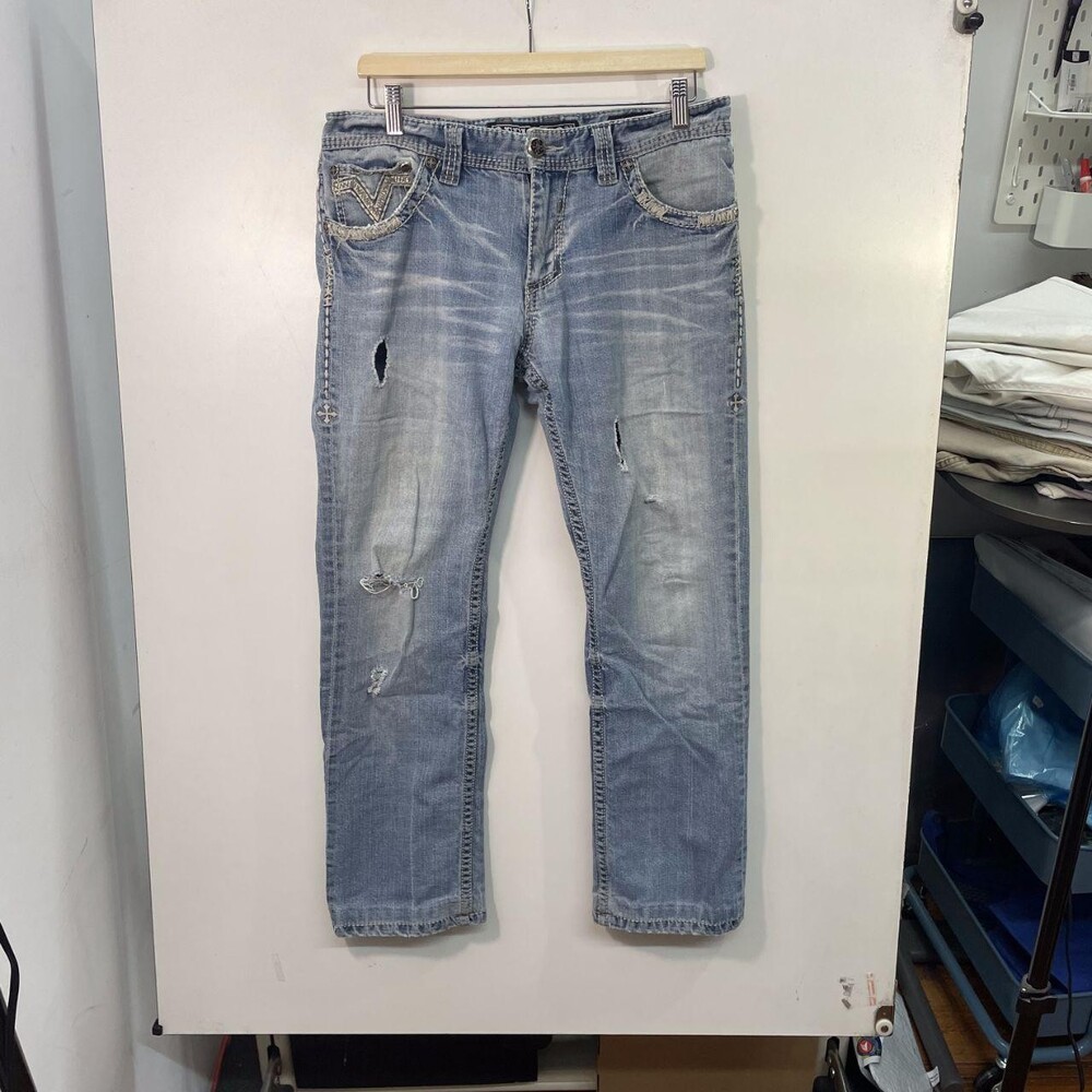 Affliction Men's Blue Jeans